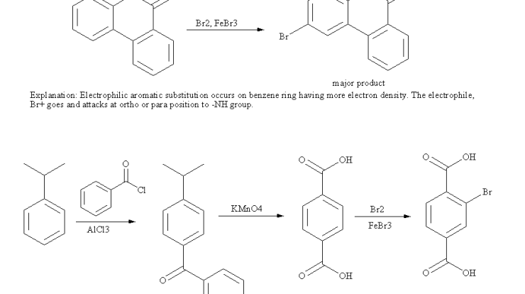 Design a synthesis of m-bromostyrene from benzene