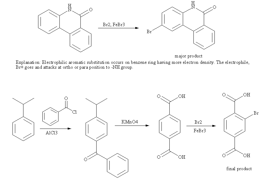 Design a synthesis of m-bromostyrene from benzene