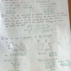 Unit 1 test geometry basics part 2 short answers