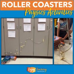 Potential and kinetic energy roller coaster worksheet