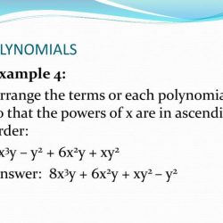 Descending polynomial powers